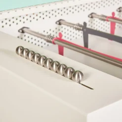 Joie White Metal Table Football