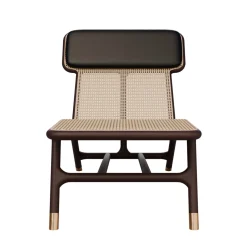 Joyce Black Chaise Longue