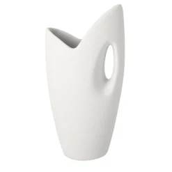 Jug White Ceramic Vase