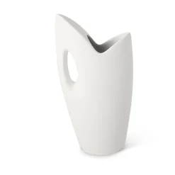 Jug White Ceramic Vase