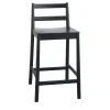 Julie Black Stool by Emilio Nanni