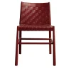 Julie Burgundy Chair By Emilio Nanni