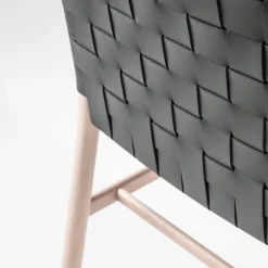 Julie CU Anthracite Grey Chair By Emilio Nanni