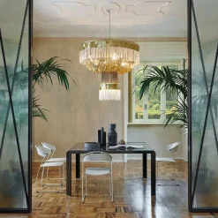 Juliette White Metal Chair by Hannes Wettstein