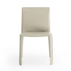 Jumpsuite Beige Leather Chair