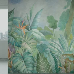 Jungle Textured Wallpaper