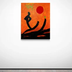 K2 Acrylic on Canvas Painting by Antonio Minopoli