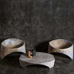 Kairo Marble Chair by Karim Rashid