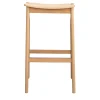 Kalea High Stool in Natural Oak by Lorenz+Kaz