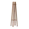 Kali Ash Stained Walnut Coat Rack by Fabio Rebosio