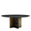 Kalos ED/50 602-180 Round Dining Table with Belvedere Marble Top