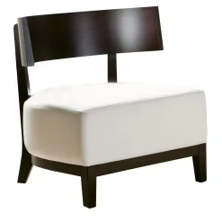 Kandy White Lounge Chair