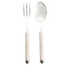 Katai Red Set of Serving Fork and Spoon