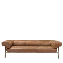 Katana 3-Seat Leather Sofa By Paolo Rizzato