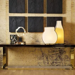 Kelly Console with Glossy Finish