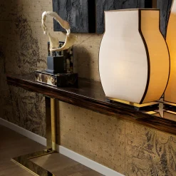 Kelly Console with Glossy Finish