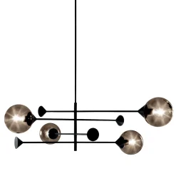 Kendama Bronze 4-Light Chandelier
