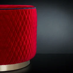 Kidman Red Pouf