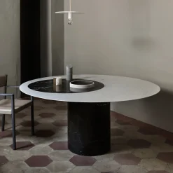 Kilos Black Cylinder Bookend by Elisa Ossino