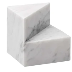 Kilos White Bookend by Elisa Ossino