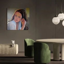 Kim Oil on Linen Painting