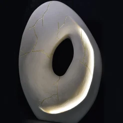 Kintsugi Lecce Stone Sculpture Lamp #1