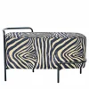 Kiros Peché Zebra-Striped Bench
