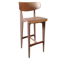 Ksenia Beech Bar Stool by Massimo Iosa Ghini