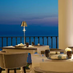 Kuma S Chrome Table Lamp by Michele Bönan