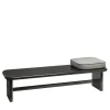 Kurger Bench with Gray Cushion by Dainellistudio