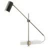 Kursa Clip-on Desk Lamp in Brass