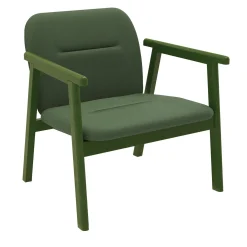 Kursaal Green Armchair by Emilio Nanni