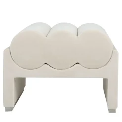 Kyl Beige Pouf