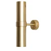 Kyle Pt2 Gold Finish Brass Wall Lamp