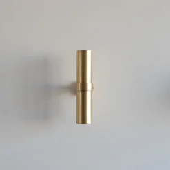 Kyle Pt2 Gold Finish Brass Wall Lamp