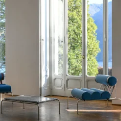 Kylindo Light Blue Armchair