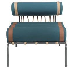 Kylindo Petrol Blue Outdoor Armchair
