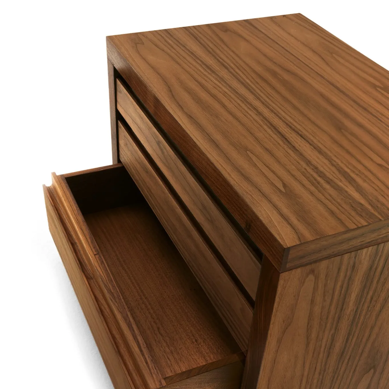 Kyoto 5 Walnut Nightstand by C.R. & S. Riva 1920