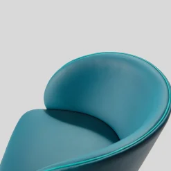 Kyoto Light Blue Bar Stool by Balutto Associati