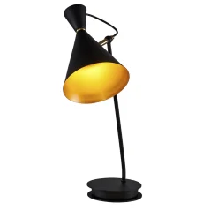 4012/L1 Black and Gold Table Lamp