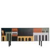 La Certosa Polychrome Wooden Sideboard