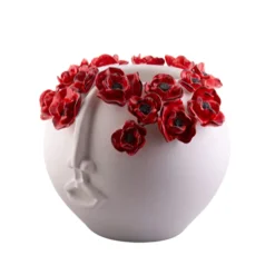 La Dama dei Papaveri Vase