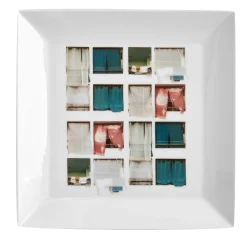 La Finestra Sul Cortile Large Square Porcelain Vide-Poche #1