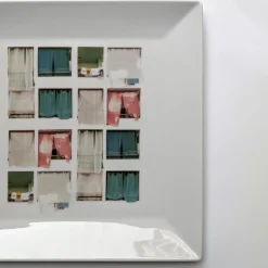 La Finestra Sul Cortile Large Square Porcelain Vide-Poche #1