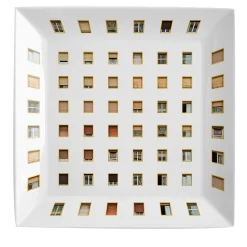 La Finestra Sul Cortile Large Square Porcelain Vide-Poche #3