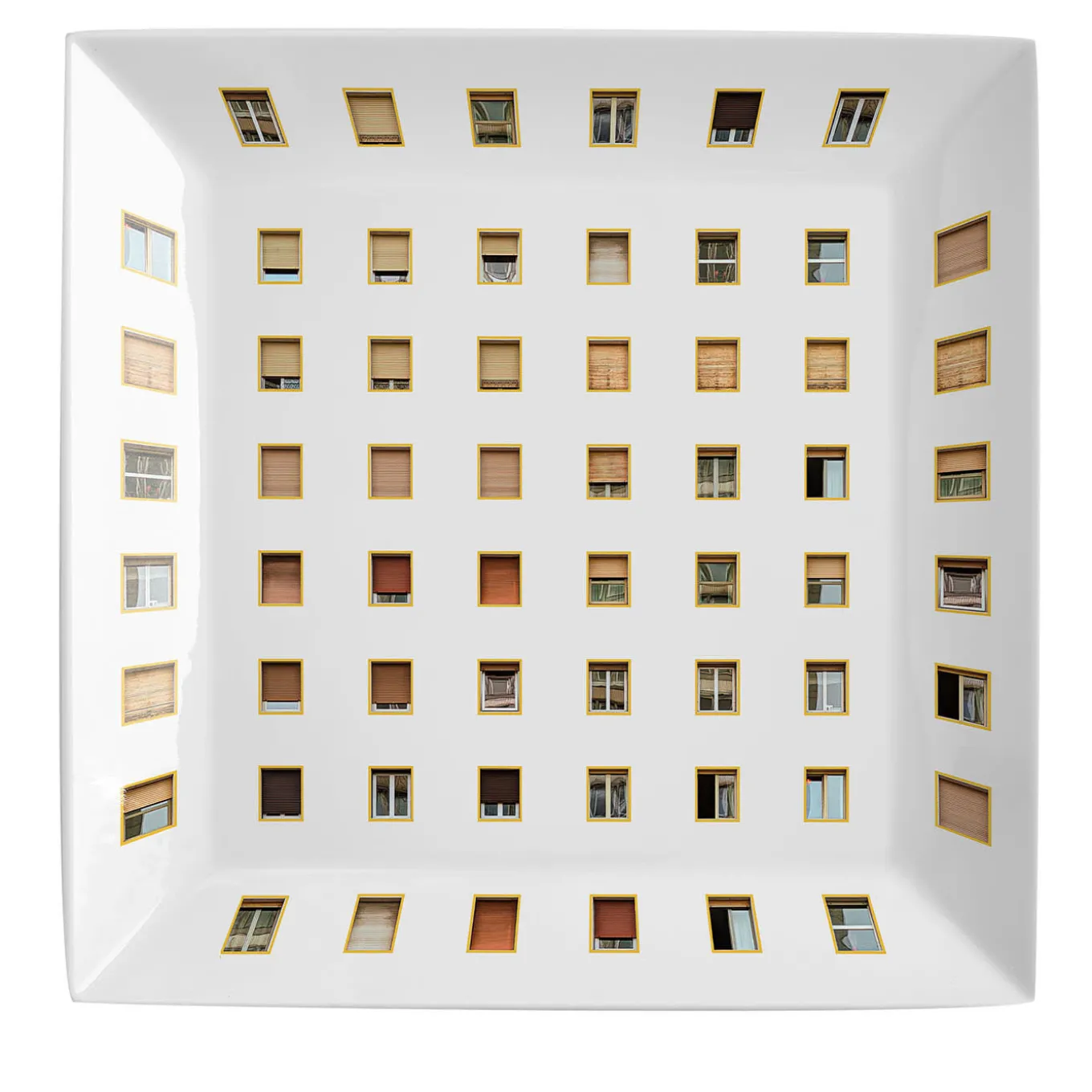 La Finestra Sul Cortile Large Square Porcelain Vide-Poche #3