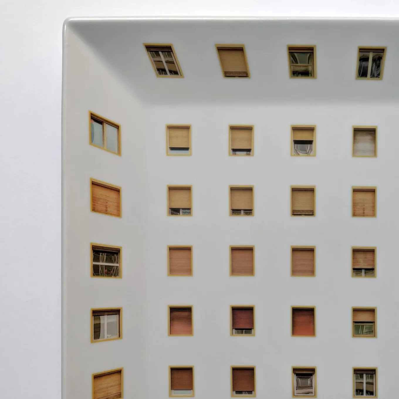 La Finestra Sul Cortile Large Square Porcelain Vide-Poche #3