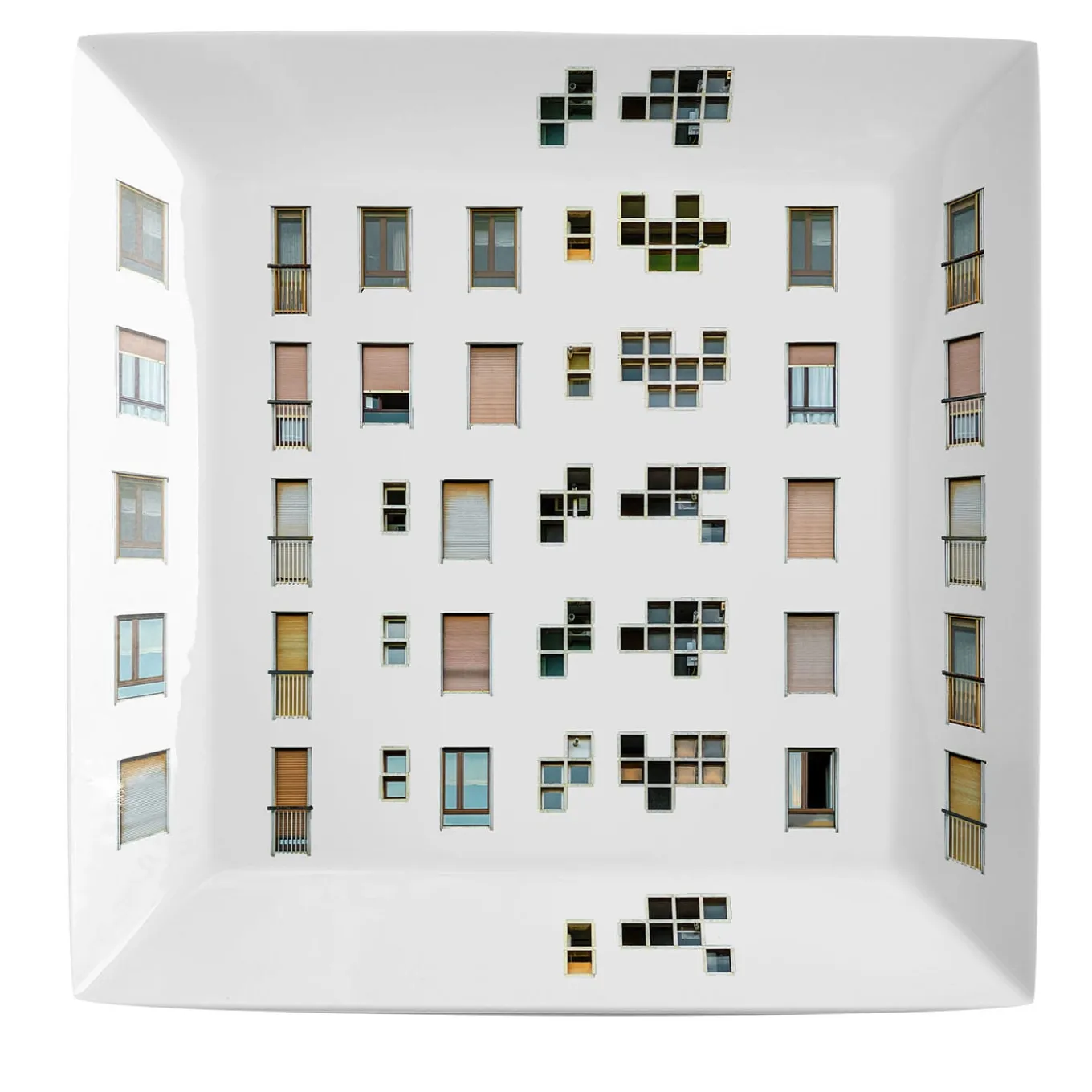 La Finestra Sul Cortile Large Square Porcelain Vide-Poche #2