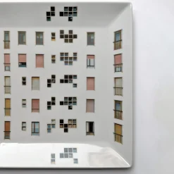 La Finestra Sul Cortile Large Square Porcelain Vide-Poche #2