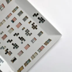 La Finestra Sul Cortile Large Square Porcelain Vide-Poche #2